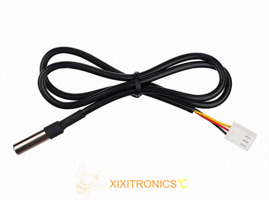 DS18B20 Straight Probe Temperature Sensor For Greenhouse Communication Base Station Vehicle