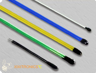 Silver Plated Telfon Insulated Epoxy Coated Thermistors For Car Seat Heating Rearview Mirror and Steering Wheel Heating