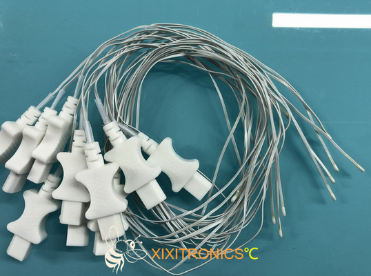 2.252K Disposable General Purpose Medical Temperature Sensor with 30 AWG Medical Grade PVC Wire 400 Series