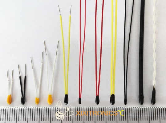 Teflon Wire Small Head Size of Epoxy Coated Thermistors MF5A-5 Series 10K Ohm NTC Thermistor