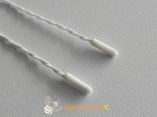 Vinyl Cap,Twisted Pair Leads, Molded Molex Style Connector, 2.252K Disposable General Purpose Medical Temperature Sensor
